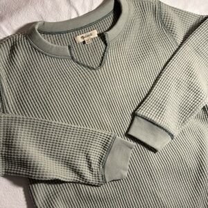 Madewell NWT Waffle Knit